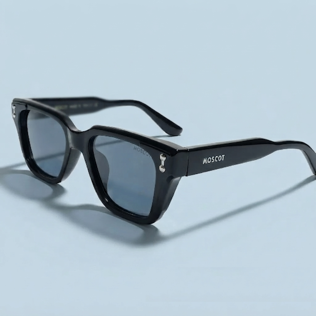 MOSCOT Square — Monture Noire