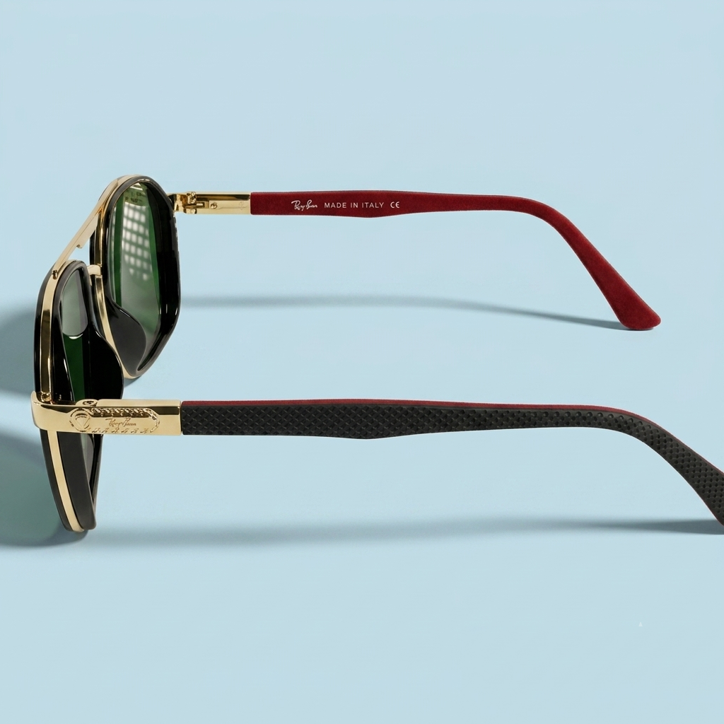 Ray-Ban Aviator Square G-15 — Monture Dorée