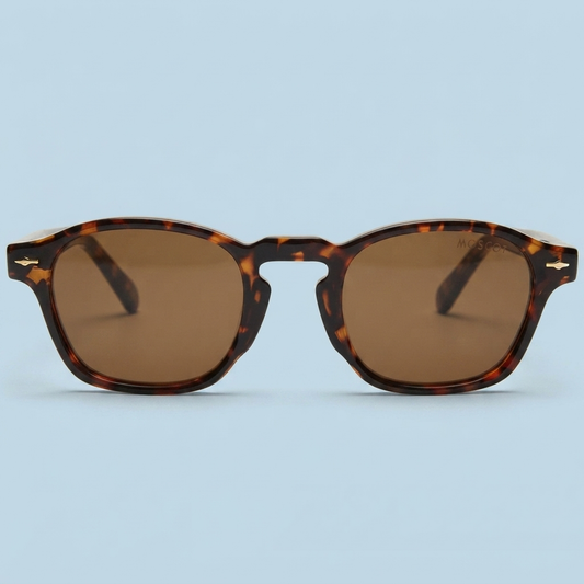 MOSCOT 49 mm – Écaille Marron | Verres Polarisés Marron