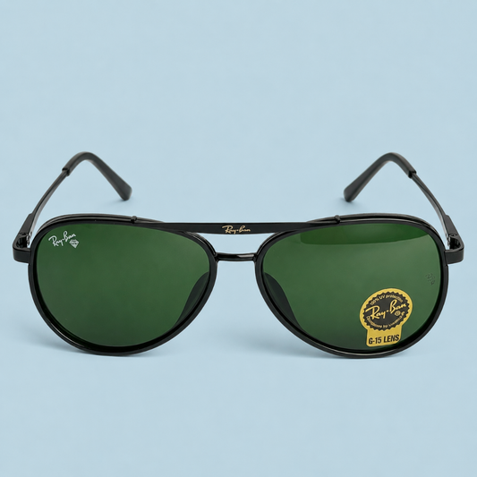 Ray-Ban Aviator Double Pont — Monture Noire