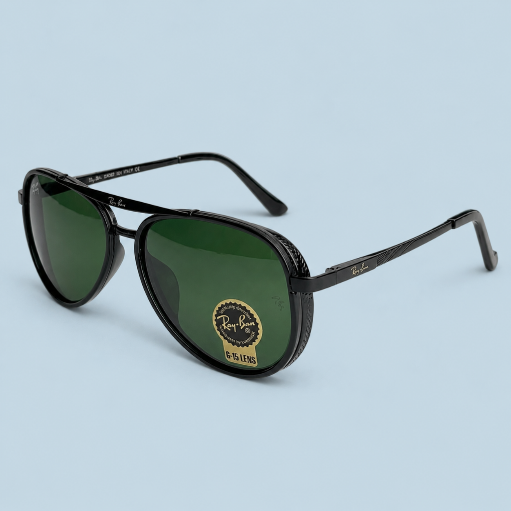 Ray-Ban Aviator Double Pont — Monture Noire