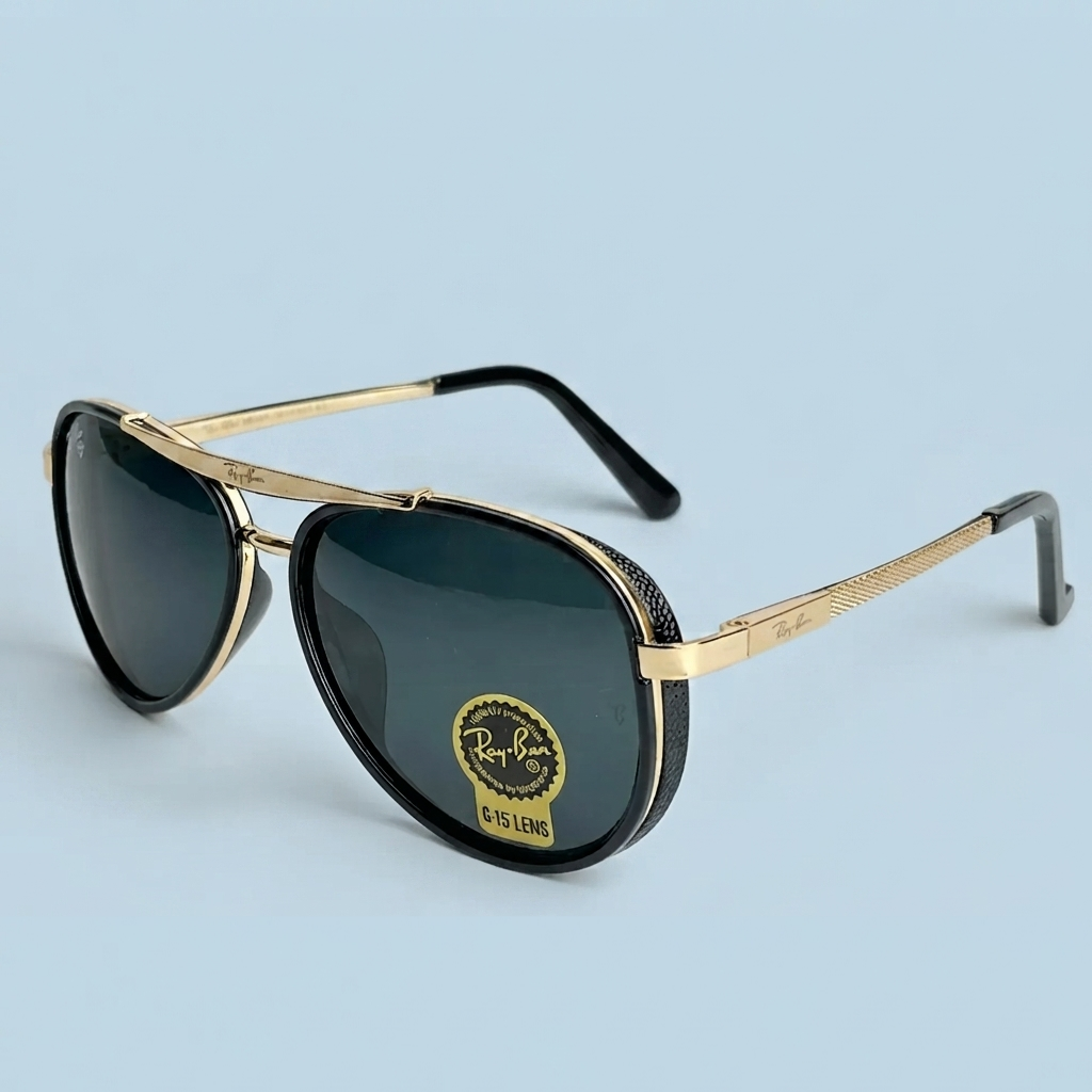 Ray-Ban Aviator Gold & Black G-15