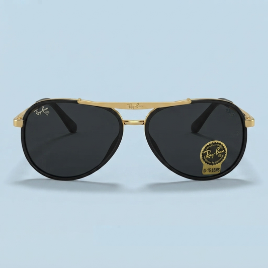 Ray-Ban Aviator Gold & Black G-15